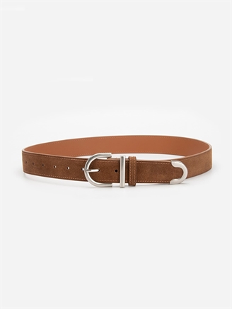 Plissé Copenhagen Edello (silver buckle) One Size Light brown
